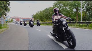 Dutch Harley Davidson VROD meeting 2024 With subtitles [upl. by Jonette]