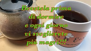 Dimagrisci Dormendo con la Tisana Miele e Cannella Per Bruciare il Grasso Addominale Tasty and Easy [upl. by Atikin]