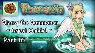 Terraria 134 Expert Modded Summoner Lets Play Part 16  Stacey vs Plantera [upl. by Deirdra]