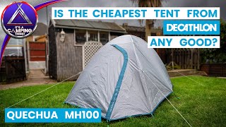 Decathlons Cheapest Tent The Quechua MH100 [upl. by Fillander543]