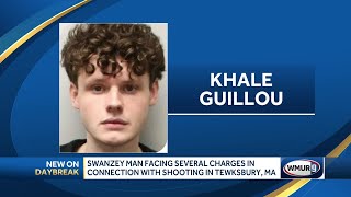 Swanzey man facing several charges in connection with shooting in Tewksbury Massachusetts [upl. by Most]