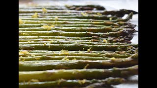 Baked Asparagus  Asperges au four [upl. by Etnaed]