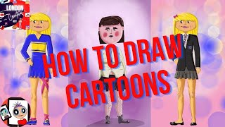 Following Brad Colbows HOW TO DRAW CARTOONS Course on UDEMY [upl. by Liban]