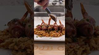 Amazing Bacon Wrapped Shrimp  Shrimp Brochette Recipe Shrimp Cajun Bacon Shorts [upl. by Riamo351]