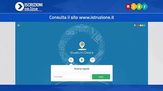 Iscrizioni online 201920  02 Come si presenta la domanda [upl. by Irrem651]