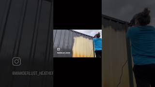 DIY colorbond fence makeover [upl. by Icnan]