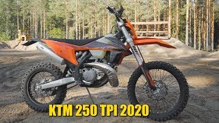 KTM 250 TPI 2020  Test Ride [upl. by Fortna]