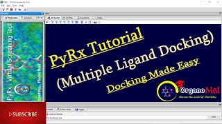 PyRx Tutorial  Multiple Ligand Docking  From Download to Result Analysis  All in One [upl. by Ariait395]