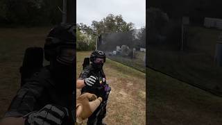 Almost had the victory🙁airsoft airsoftgun airsoftshorts paintball milsim military dji osmo [upl. by Broome431]