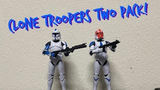 New Clone Trooper Two Pack from Target [upl. by Ydnelg]