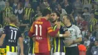 Volkan Sabri Kavgası Kırmızı Kart Fenerbahçe 2 1 Galatasaray [upl. by Imailiv888]