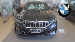 20244k The New BMW 5 Msport 520d Xdrive black color White internal [upl. by Parnell]