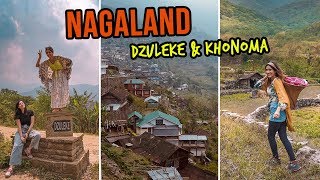 NAGALAND  DZULEKE amp KHONOMA  Travelling in NorthEast India  Indian Travel vlogs [upl. by Mandeville]