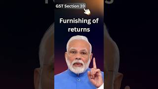 Avoid Penalties Your Guide to GST Return Filing Deadlines shorts section39 youtubeshorts [upl. by Edelson41]