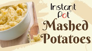 Instant Pot Mashed Potatoes in 8 Minutes [upl. by Sueddaht]