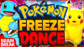 Pokemon Freeze Dance  Brain Break  Just Dance [upl. by Orpha]