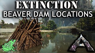 Ark Extinction Beaver Dam Locations  Where to Find Castoroides on Extinction [upl. by Marketa]