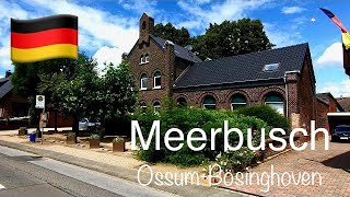 Meerbusch Ossum  Bösinghoven Germany NRW In 4K [upl. by Tabor]