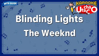 Blinding Lights – The Weeknd Karaoke with guide [upl. by Swain]