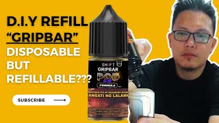 Extend Disposable Vape Lifespan Using Shift Juice Formula  Shift Gripbar Refill Guide [upl. by Duong510]