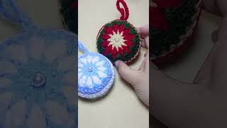 Esferitas NAVIDEÑAS a crochet 🧶🎄 pasoapaso crochet navidad tejidopasoapaso [upl. by Betsy]