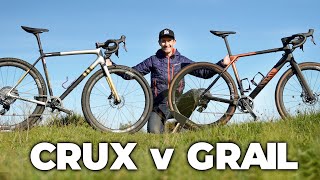 Specialized Crux v Canyon Grail Which is the best gravel bike [upl. by Almire]