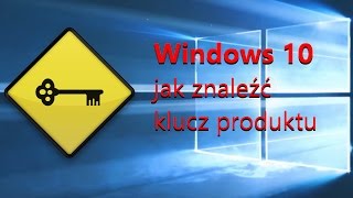 Jak znaleźć klucz produktu Windows 10 [upl. by Uba890]