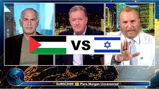 IsraelHamas War Norman Finkelstein vs Rabbi Shmuley Piers Morgan [upl. by Assirral341]