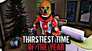 WANNA SPRITE CRANBERRY Thirstiest Time Of The Year v004  Full Gameplay CHRISTMAS HORROR GAME [upl. by Corena]