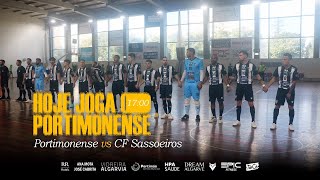 Portimonense vs CF Sassoeiros  II Divisão Série B 6ª jornada [upl. by Oigimer]