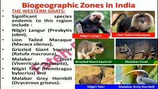 Topic9  Biogeographic Zones in India  Ecology amp Environment for UPSC and State PSC [upl. by Georas]