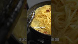 Spaghetti Carbonara wie in Italien 🇮🇹🍝 [upl. by Casie]