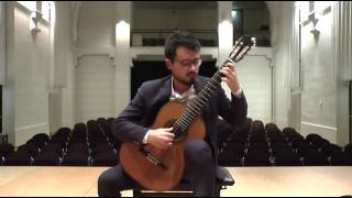 J S Bach Suite BWV 996 Allemande Sarabande Gigue  Luciano Monaco [upl. by Aitnwahs]