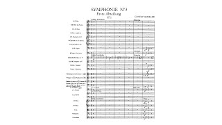 Mahler Symphony No 3 with Score [upl. by Stroud]