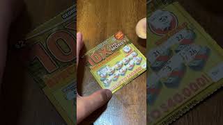 Lottery ticket 71 scratch lottery shorts [upl. by Slaughter887]