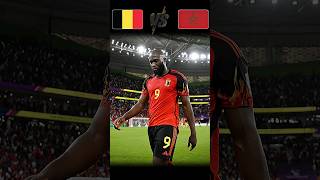 Belgium vs Morocco  World Cup 2022 🥵🔥 shorts [upl. by Eelrebmik]