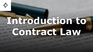 Introduction to Contract Law [upl. by Longley]