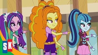 MUSIC VIDEO Battle of the Bands  My Little Pony Equestria Girls  Rainbow Rocks [upl. by Xonk368]