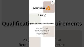 Conduent IT Testing Engineer Job [upl. by Yalonda]