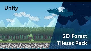 2D Forest Tileset Pack [upl. by Dulcinea810]