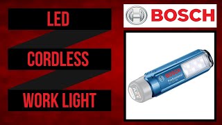 Bosch Professional Work LED Cordless Light GLI 12V300 [upl. by Esylla]