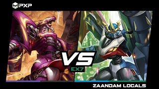 PXP Zaandam Locals Digimon EX7 Dorugoramon vs Imperialdramon [upl. by Piderit489]