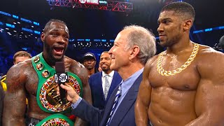 Anthony Joshua vs Deontay Wilder  quotThe 500 Million Superfightquot USA vs UK [upl. by Nev654]