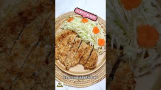 หมูทอดทงคัตสึ Pork TonkatsuAir fryer recipes [upl. by Silloc]