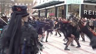 Beltane Border Morris  White Ladies Aston Exeter 4 Feb 23 [upl. by Enitsuj]