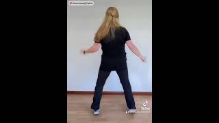 Line Dance  Gives Me Shivers learntodance onlinedanceclasses [upl. by Atinat340]