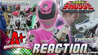 Tokusou Sentai Dekaranger Episode 5 REACTION  Pinks Newest Best Friend Murphy K9 Debuts [upl. by Clayton]