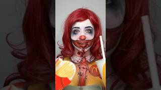 The antidote ronaldmcdonald makeup halloween2024 clownmakeup clown clownffx clowns facepaint [upl. by Erelia631]