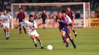 Ronaldo ► Compostela vs Barcelona ◄ 12101996 ► All HIGHLIGHTS [upl. by Adnih]