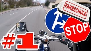 1 Fahrstunde  A1★ 125ccm  Volle Länge [upl. by Ahrens]